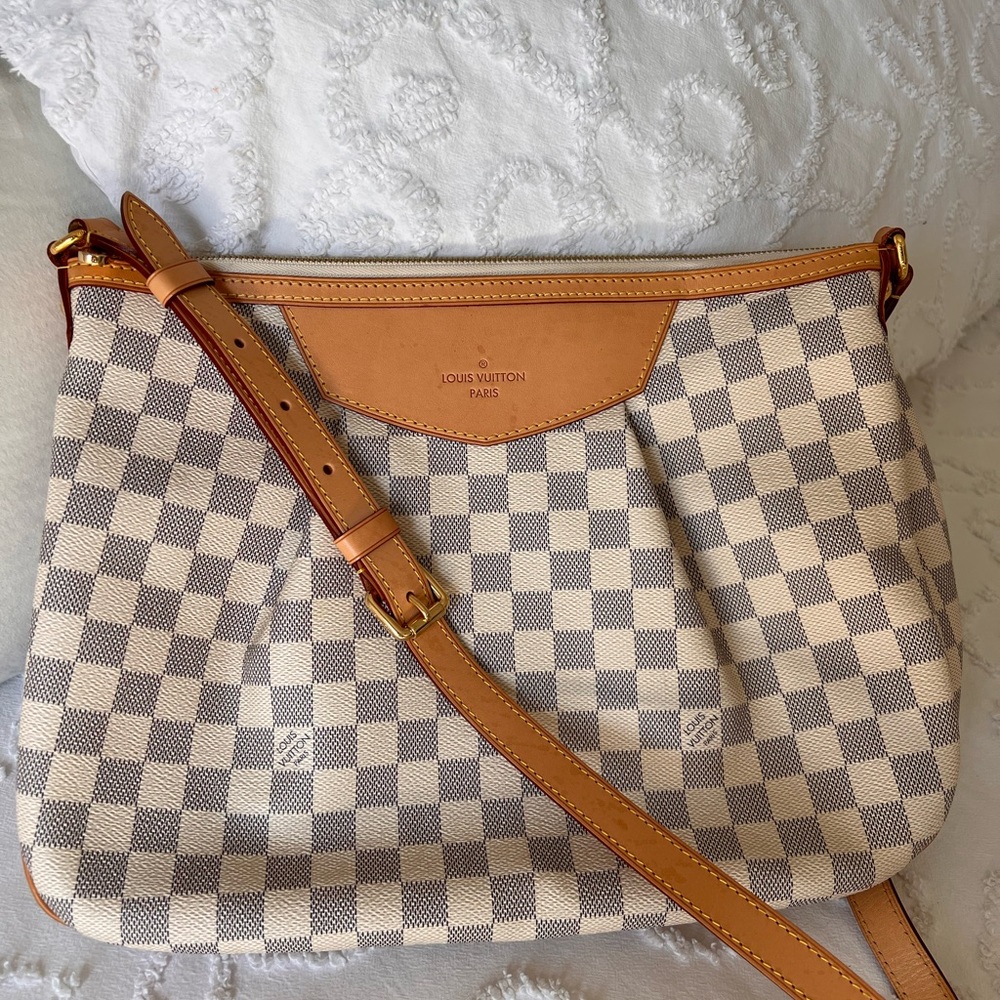 Louis Vuitton Damier Azur cross body bag
